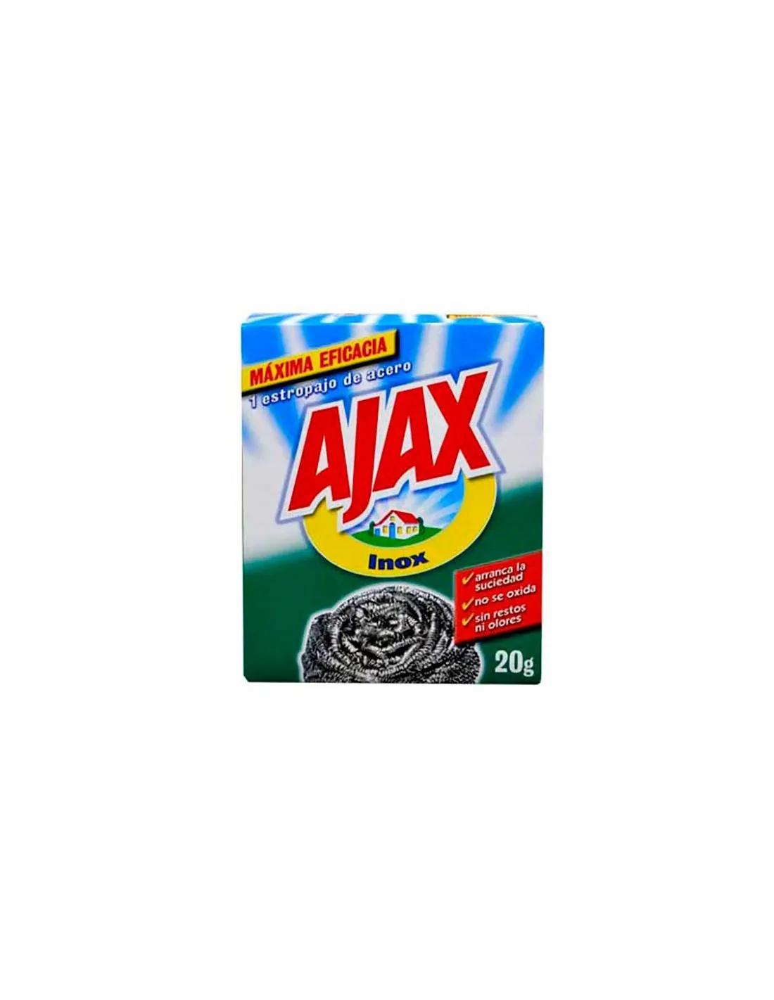 Ajax Estropajo Acero Inoxidable