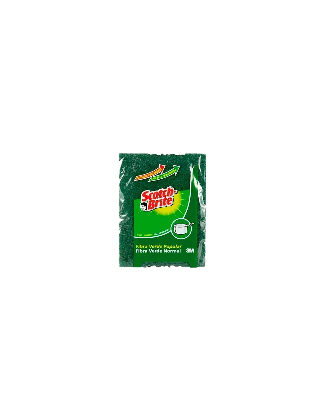 Scotch Brite Fibra Verde Popular Estropajo