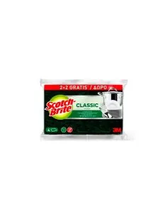 Scotch Brite Classic Estropajo 2+2 uds