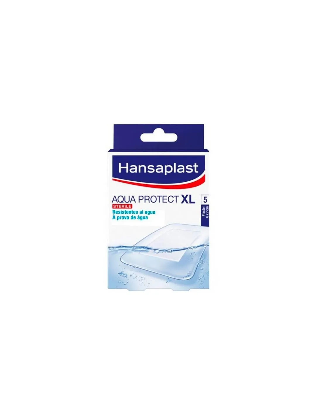 Hansaplast Aqua Protect Tiritas XL 5 Unidades