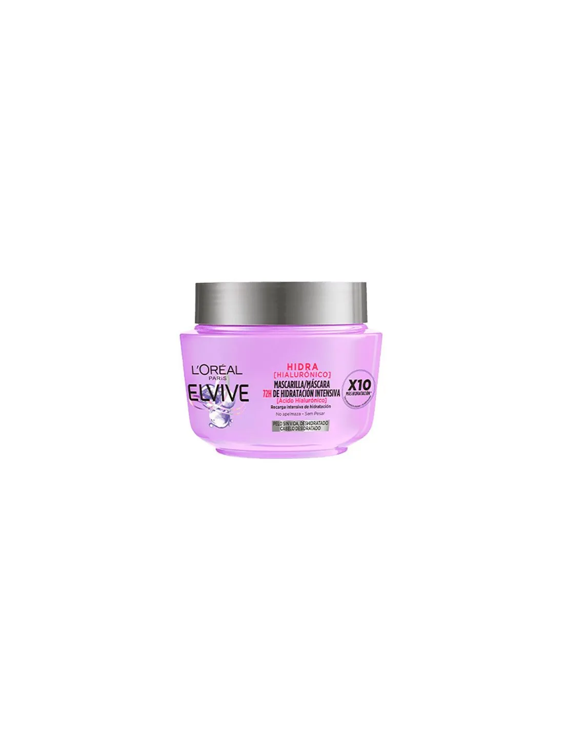 Elvive Hidra Hialurónico 72H De Hidratación Mascarilla 300 ml