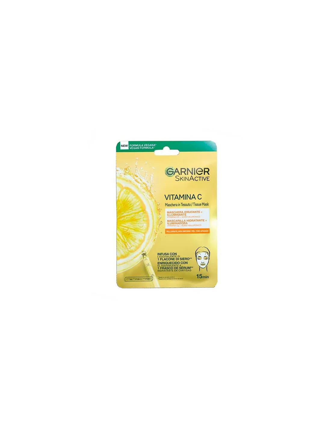 Garnier Skin Active Vitamina C Mascarilla Facial