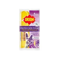 Orion Lavanda Fresca Pinzas Antipolillas