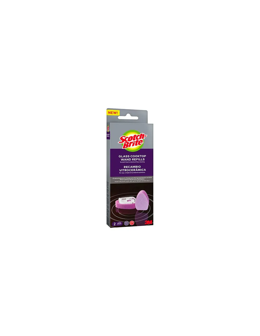 Scotch Brite Vitrocerámica Estropajo Duplo