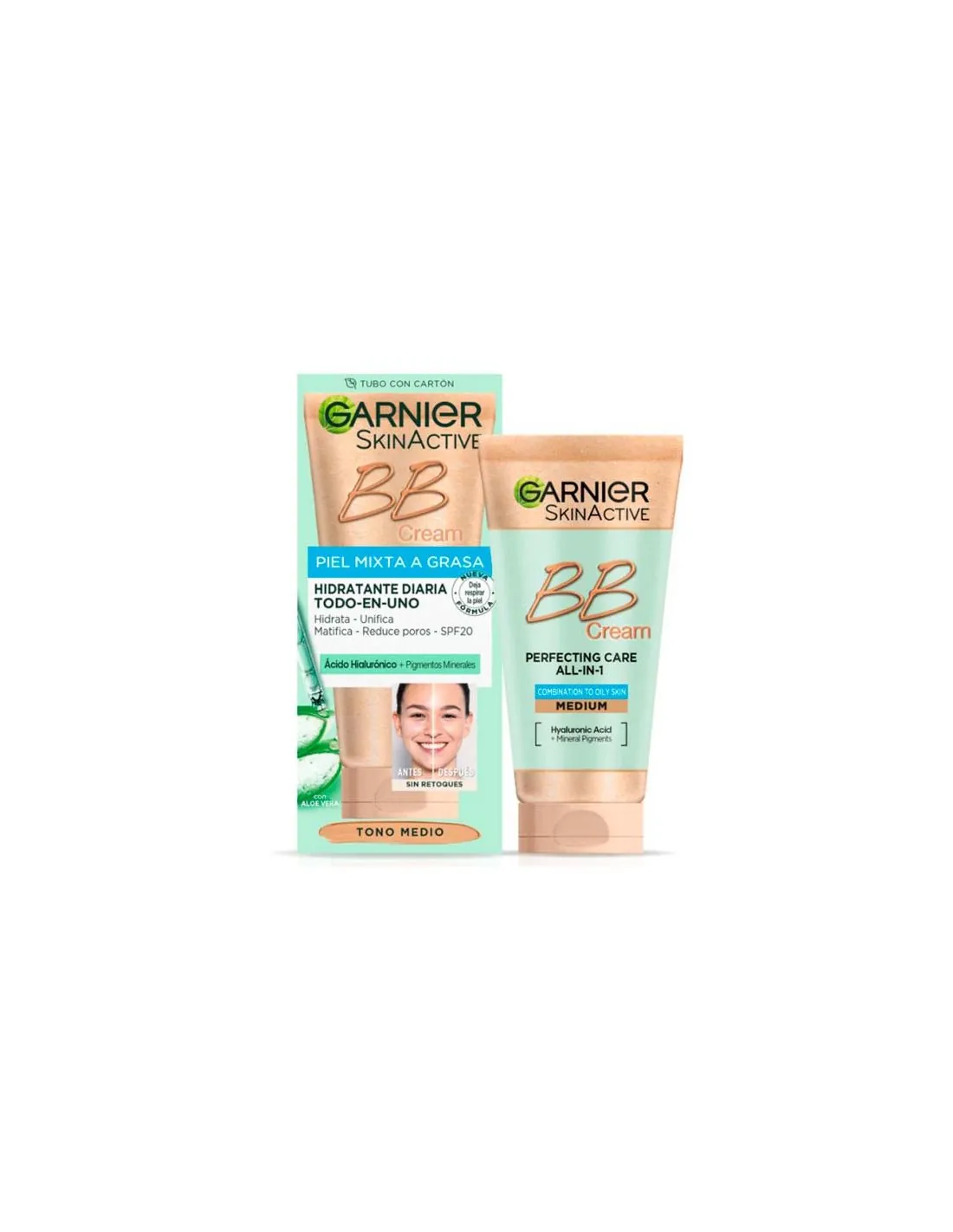 Garnier Bb Cream Pieles Mixtas A Grasas 50 Ml