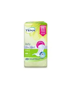 Tena Lady Discreet Mini Compresas De Incontinencia 20 uds