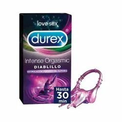 Durex Juguete Sexual Anillo Vibrador Intense Orgasmic Diablillo Estimulador Clítoris