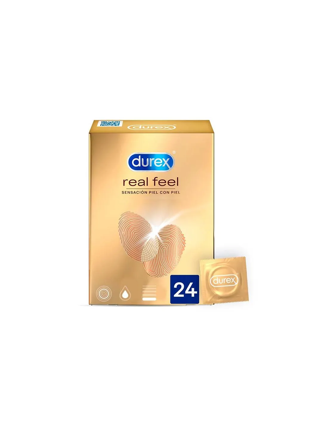 Durex Preservativos Sensitivos Real Feel - 24 condones