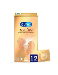 Durex Preservativos Sensitivos Real Feel - 12 condones