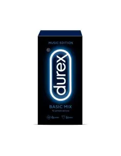 Durex Basic Mix Natural y Clasico Poliisopreno Preservativos