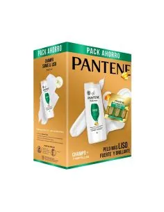 Pantene Liso Extremo Pack Champu Y Ampollas