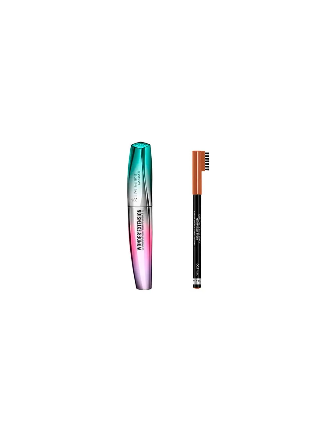 Rimmel Wonder Extension Mascara + Lapiz Cejas