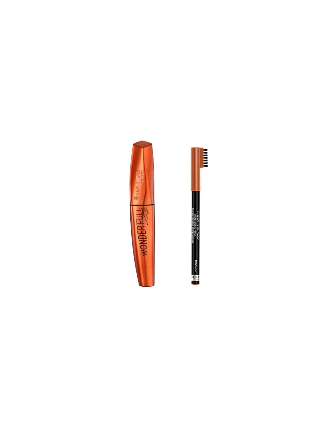 Rimmel Wonder Full Argan Mascara + Lapiz Cejas