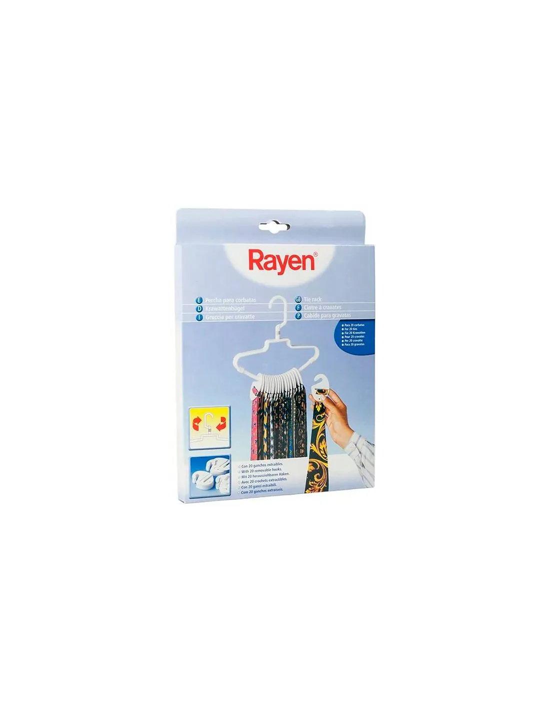 Rayen Percha Para Corbatas