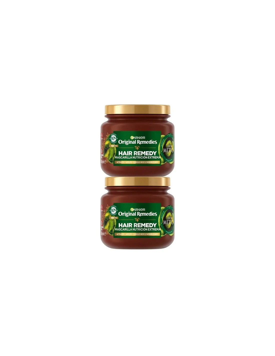 Garnier Original Remedies Oliva Mascarilla Capilar Duplo