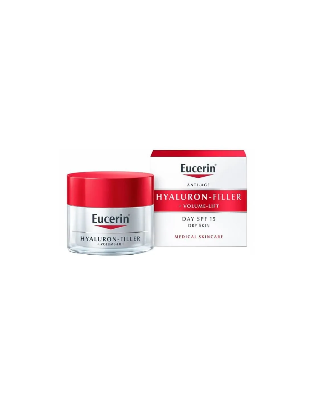 Eucerin Hyaluron Filler + Volume-Lift Día Piel Seca SPF15 50 Ml