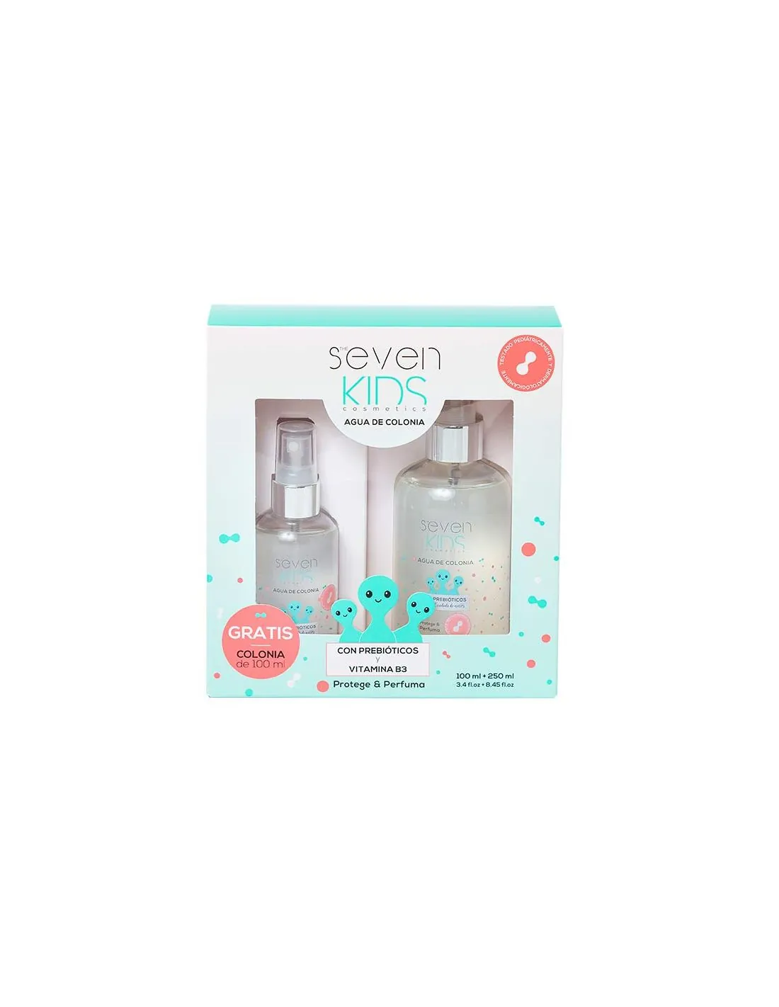 The Seven Kids Pack Agua De Colonia 250 ml + 100 ml Estuche 2 piezas