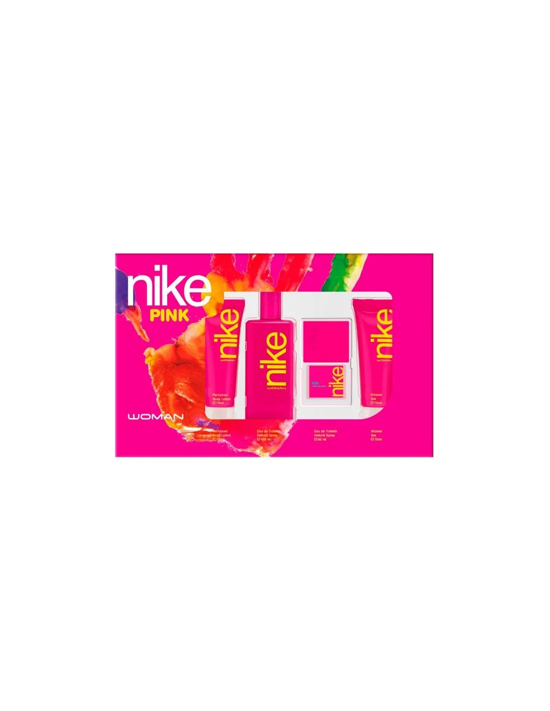 Nike Pink Woman Estuche 4 piezas