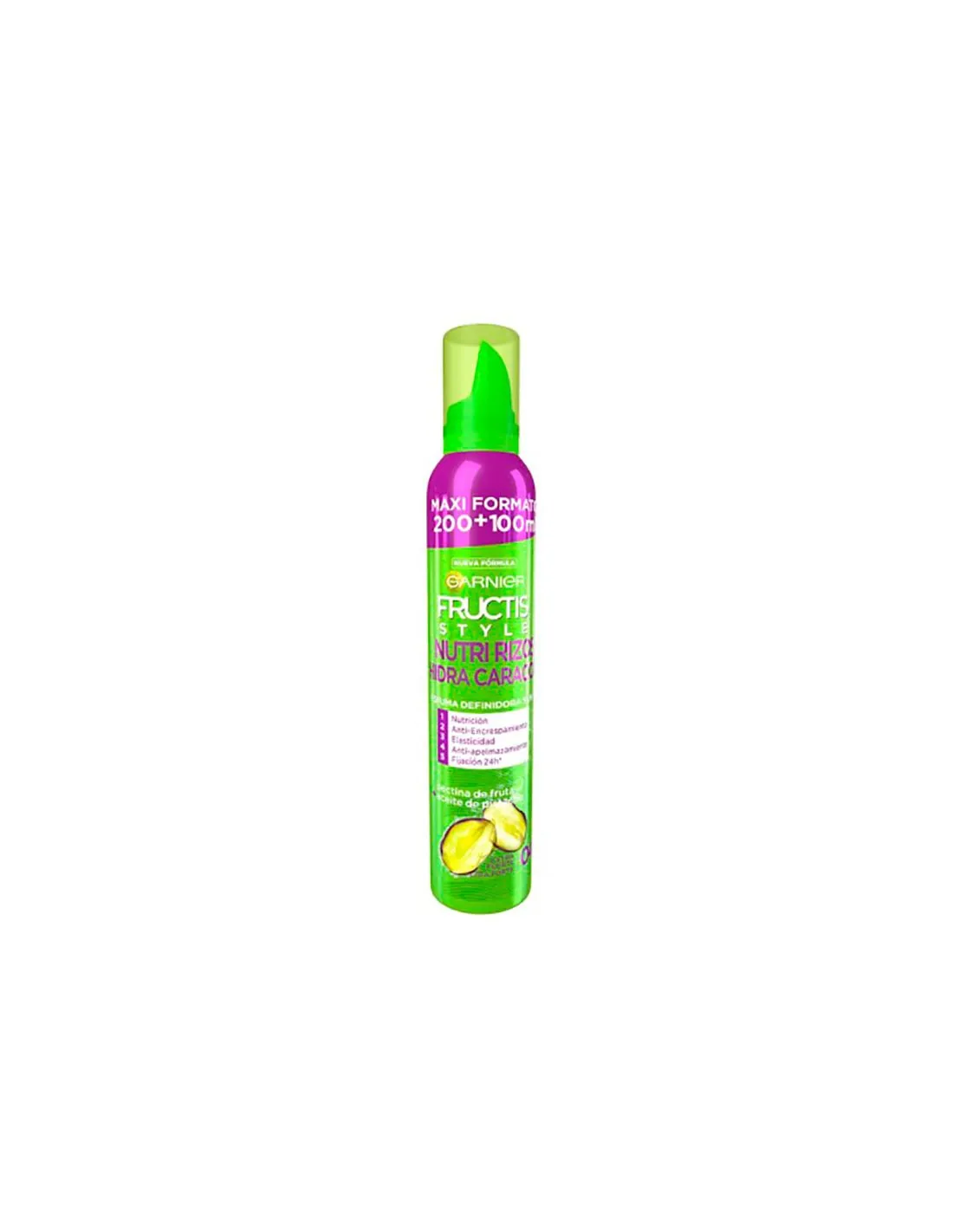 Fructis Espuma Hidra-Rizos 5 Acciones 200 Ml