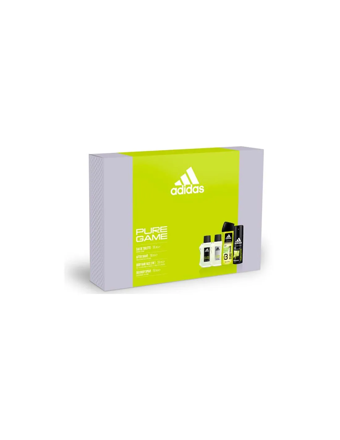 Adidas Pure Game Estuche 4 piezas