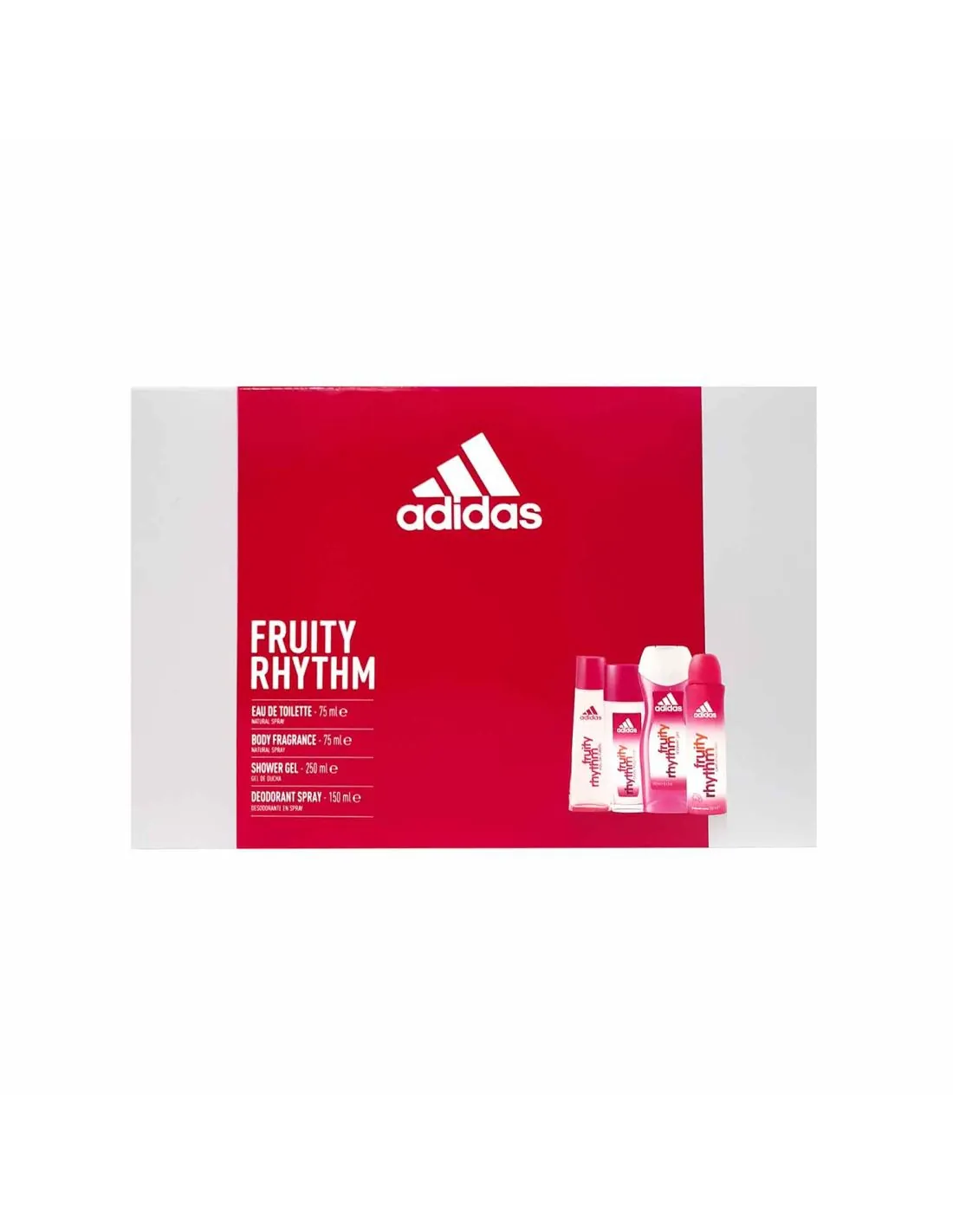 Adidas Fruity Rhytm Cuadruplo Estuche 4 piezas