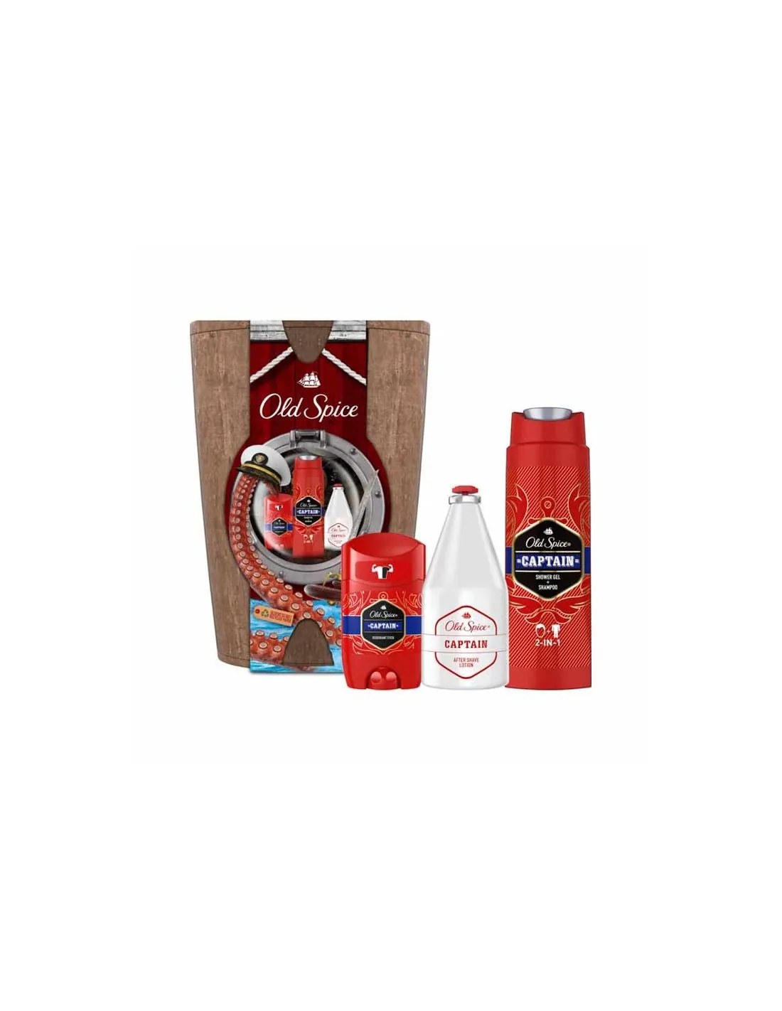 Old Spice Captain Estuche 3 piezas