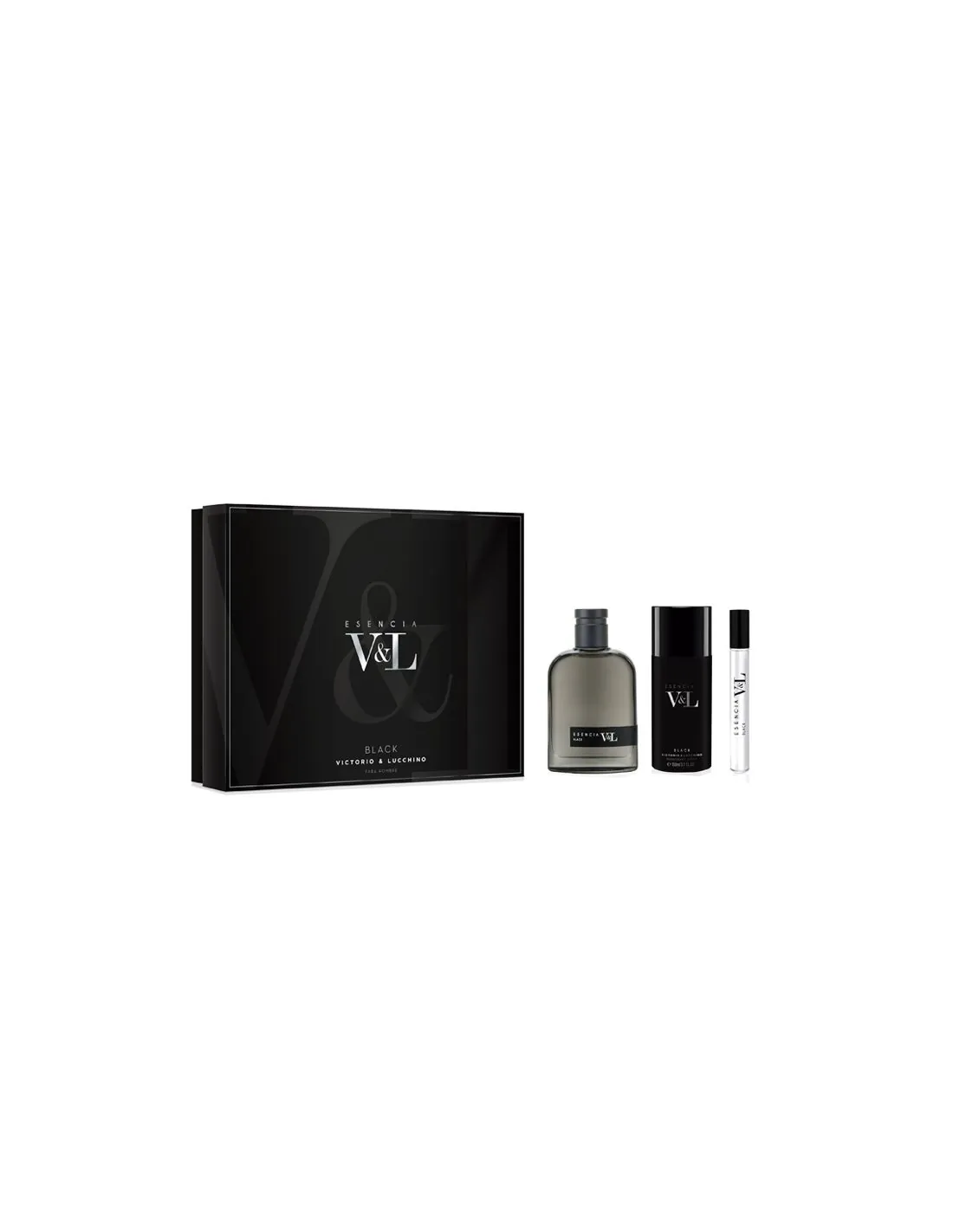 Victorio Lucchino Esencia Black Estuche 3 piezas Comprar Online PERFUMERIAS ANA