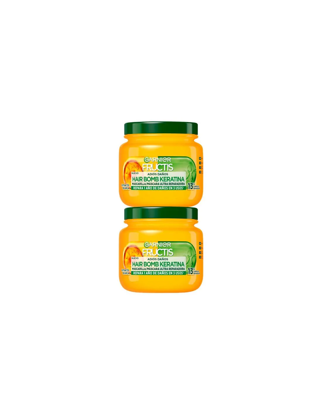 Fructis Adios Daños Mascarilla Capilar Duplo