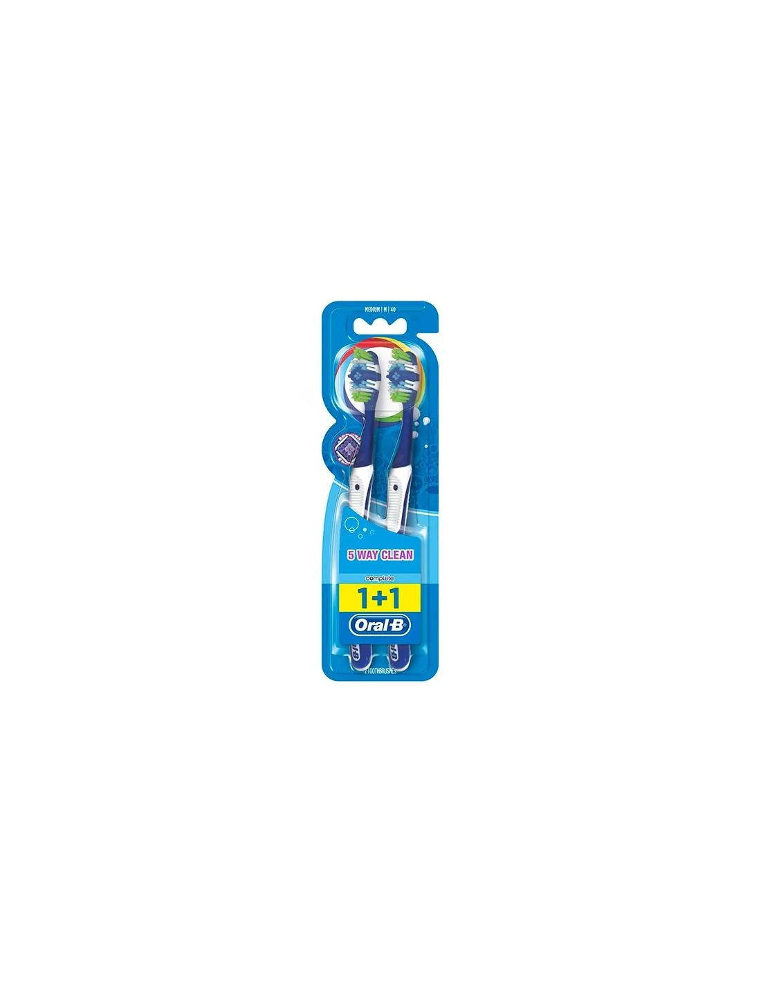 Oral-B 5-Way Clean Cepillo Dental 2 uds