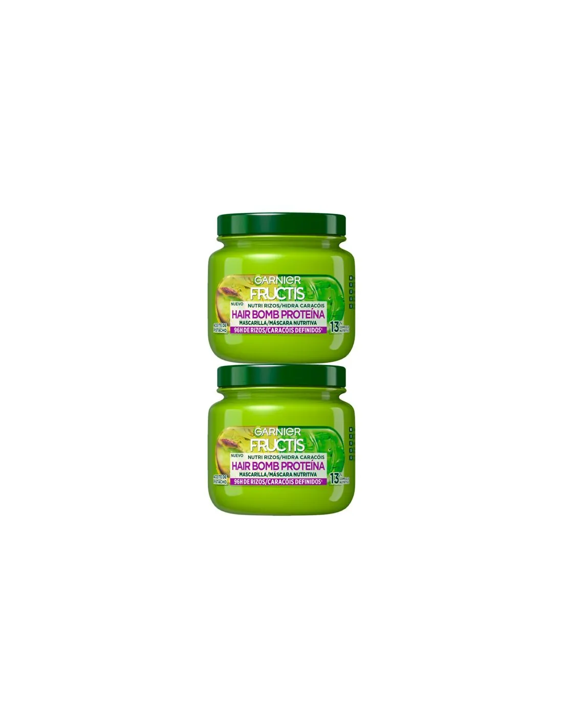 Fructis Liso Y Brillo Mascarilla Capilar Duplo