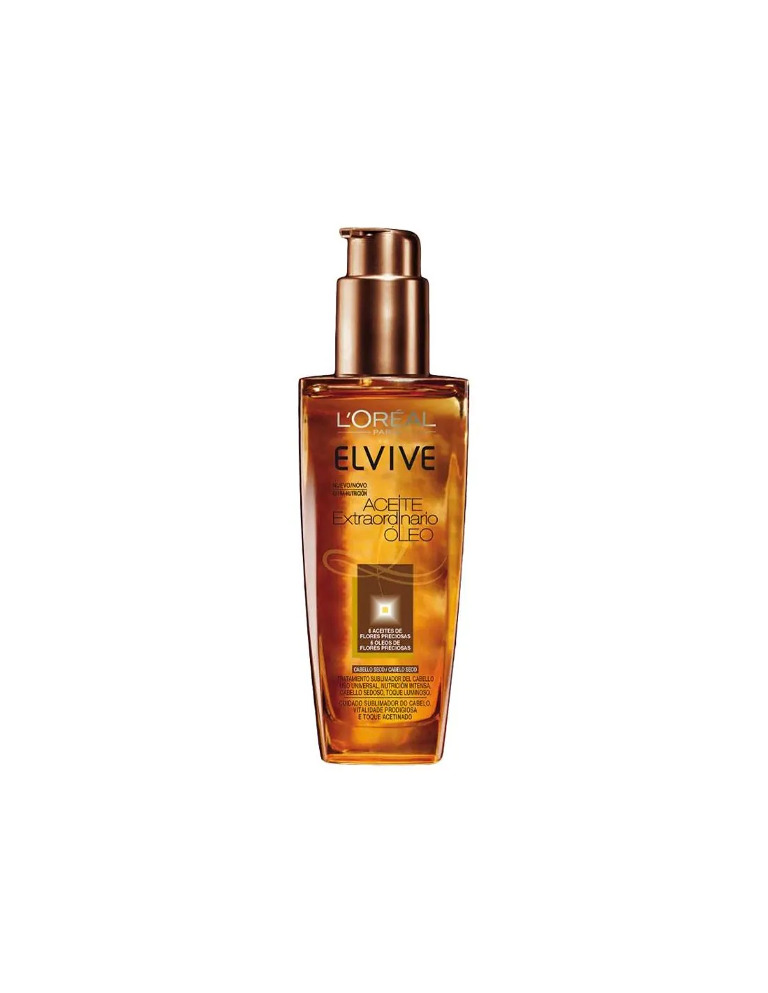 Elvive Aceite Extraordinario Cabellos Secos 100 ml