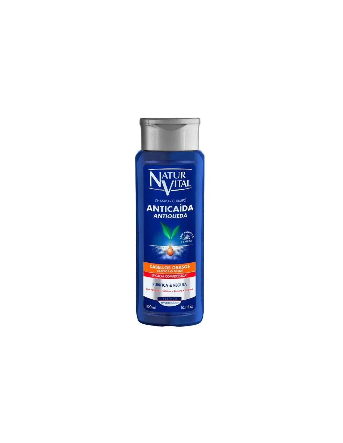 Natur Vital Anticaida Champu Cabellos Grasos 300 ml