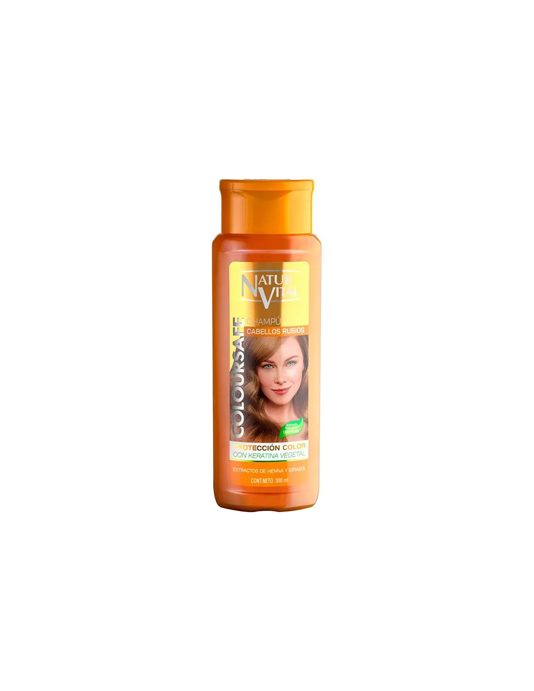 Natur Vital Coloursafe Cabellos Rubios Champu 300ml