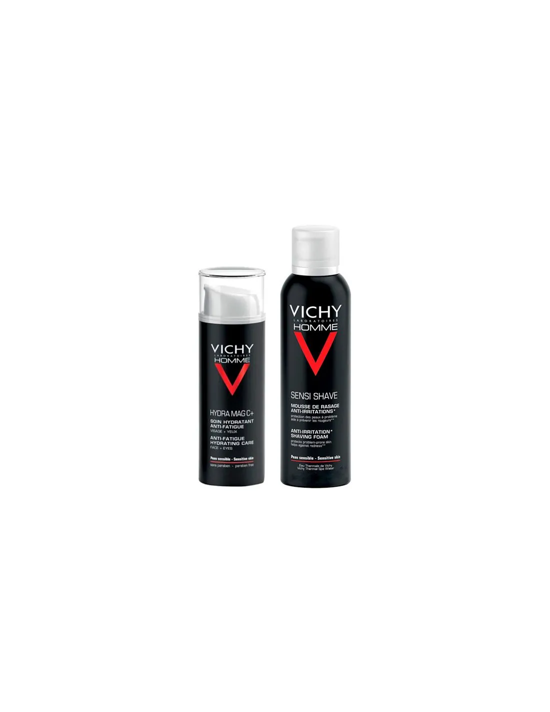 Vichy Homme Hydra Mag C con Homme Gel de Afeitar