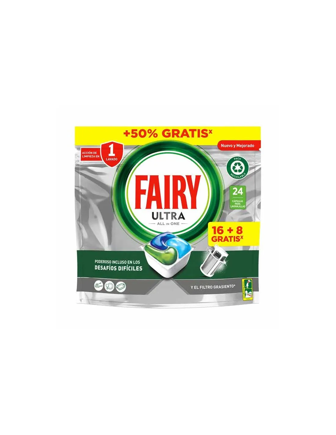 Fairy Ultra All In One Lavavajillas en Capsulas