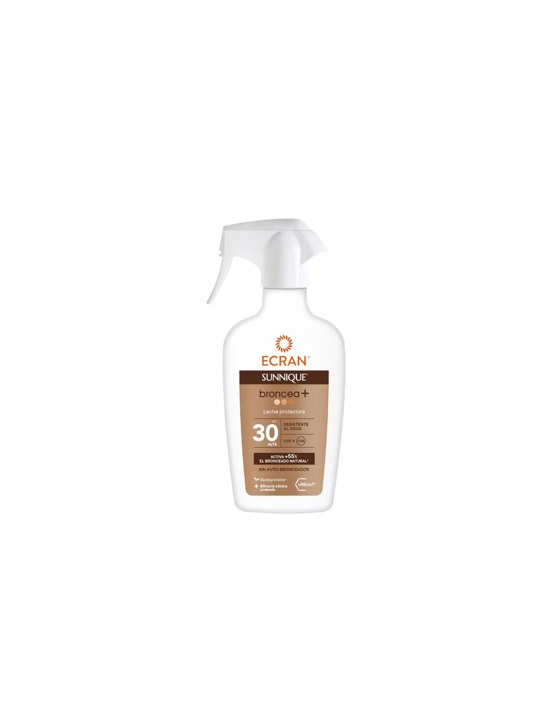 Ecran Sunnique Broncea+ Leche Protectora SPF 30