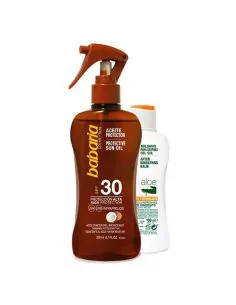 Babaria Aceite Solar Spf30 200ml+ Regalo Aftersun