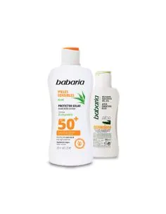 Babaria Leche Solar Piel Sensible Spf50 200ml + Regalo Aftersun