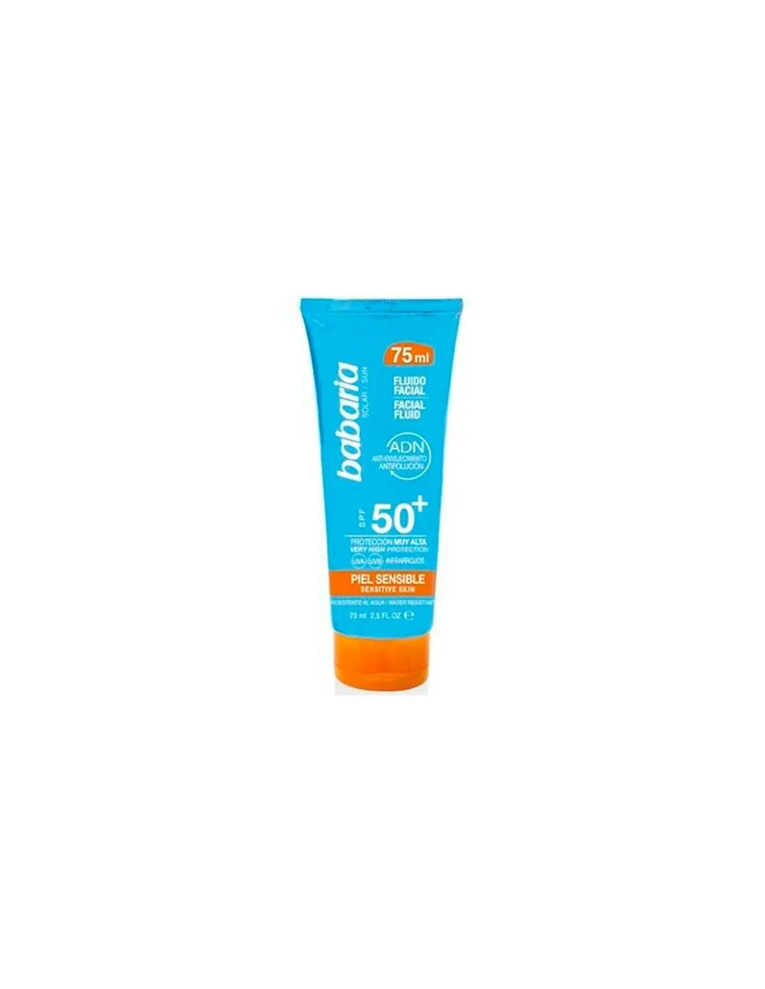 Babaria Fluido Facial Piel Sensible Spf50 75ml