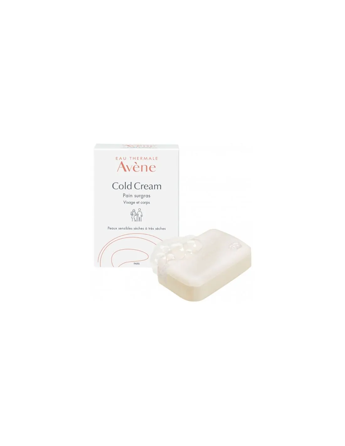 Avène Cold Cream Pan Limpiador 100 Gr