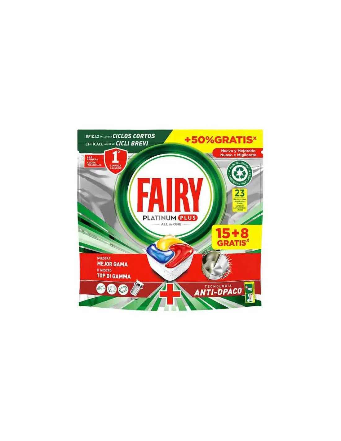 Fairy Platinum Plus Aroma Patillas Lavavajillas