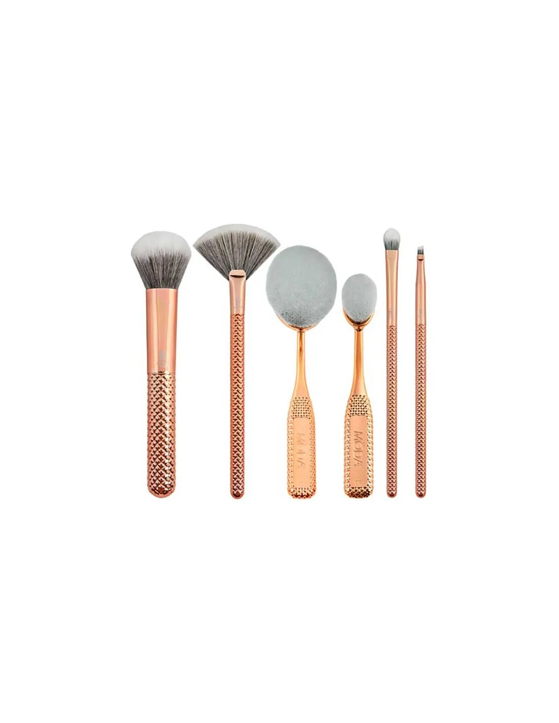 Moda Set De Brochas Metallics Deluxe Gift Set 6 Piezas