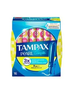 Tampax Compak Pearl Regular Tampones 16 uds