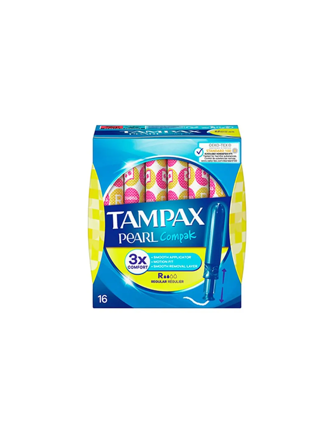 Tampax Compak Pearl Regular Tampones 16 uds