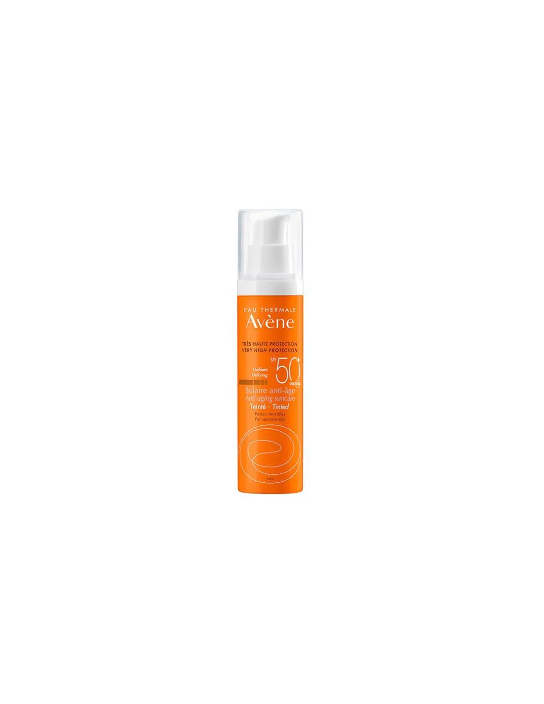 Avène Crema Protector Solar SPF50+ Antiedad Con Color 50 Ml