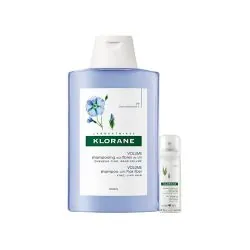 Klorane Ritual Volumen Duplo Champú De Lin 400 ml