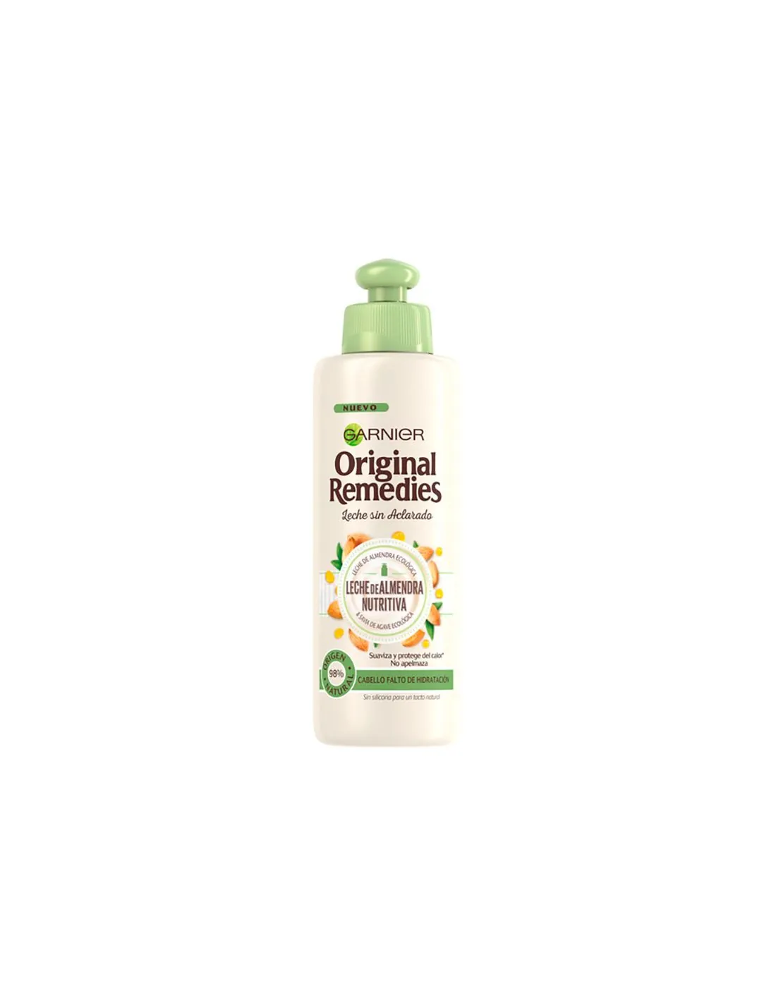 Garnier Original Remedies Leche De Almendra Nutritiva Aceite En Crema 200ml