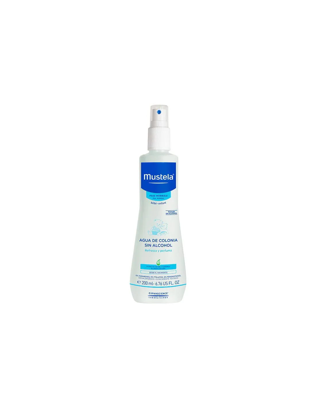 Mustela Agua De Colonia Sin Alcohol 200ml