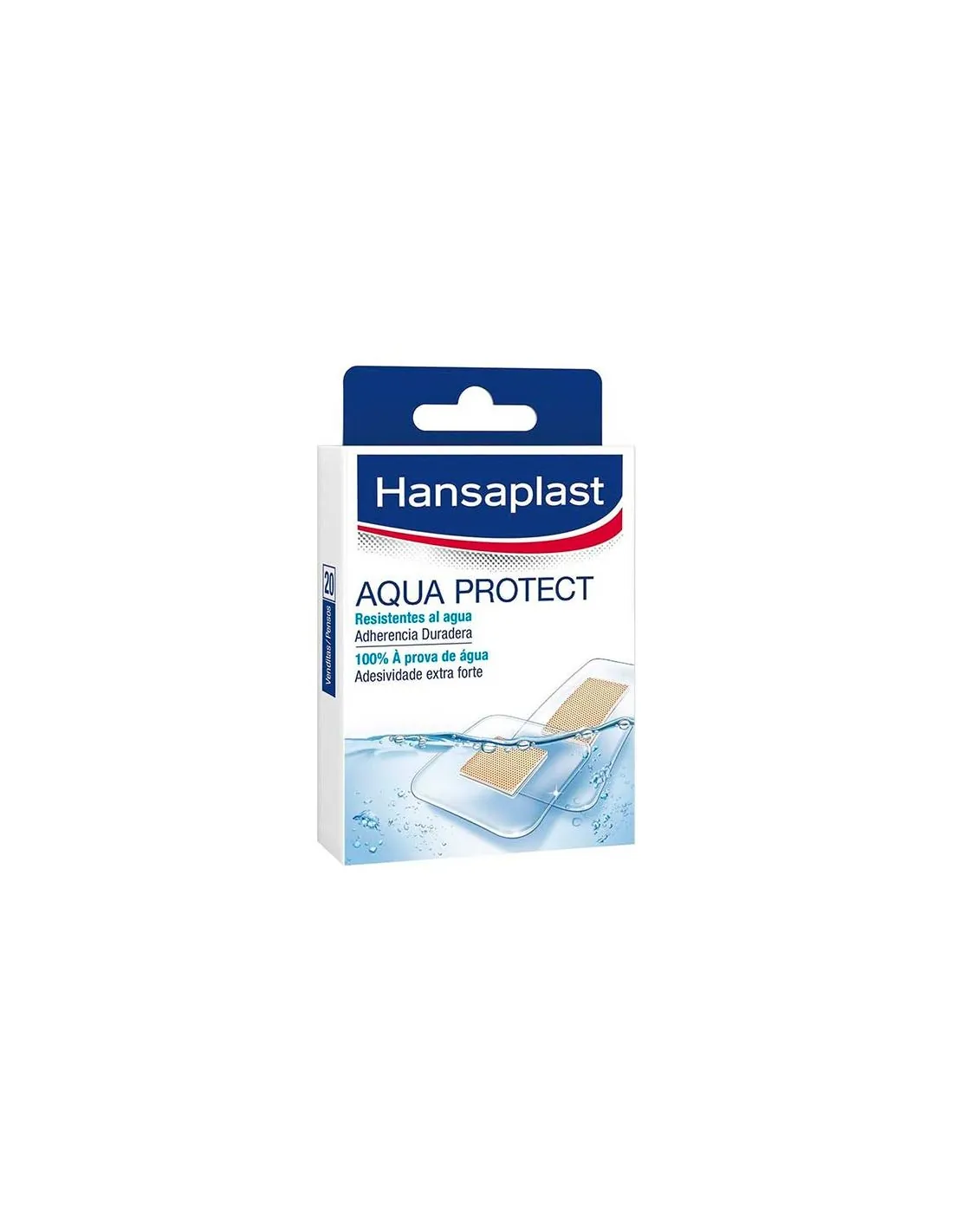 Hansaplast Aqua Protect 20 Apósitos 2 tamaños