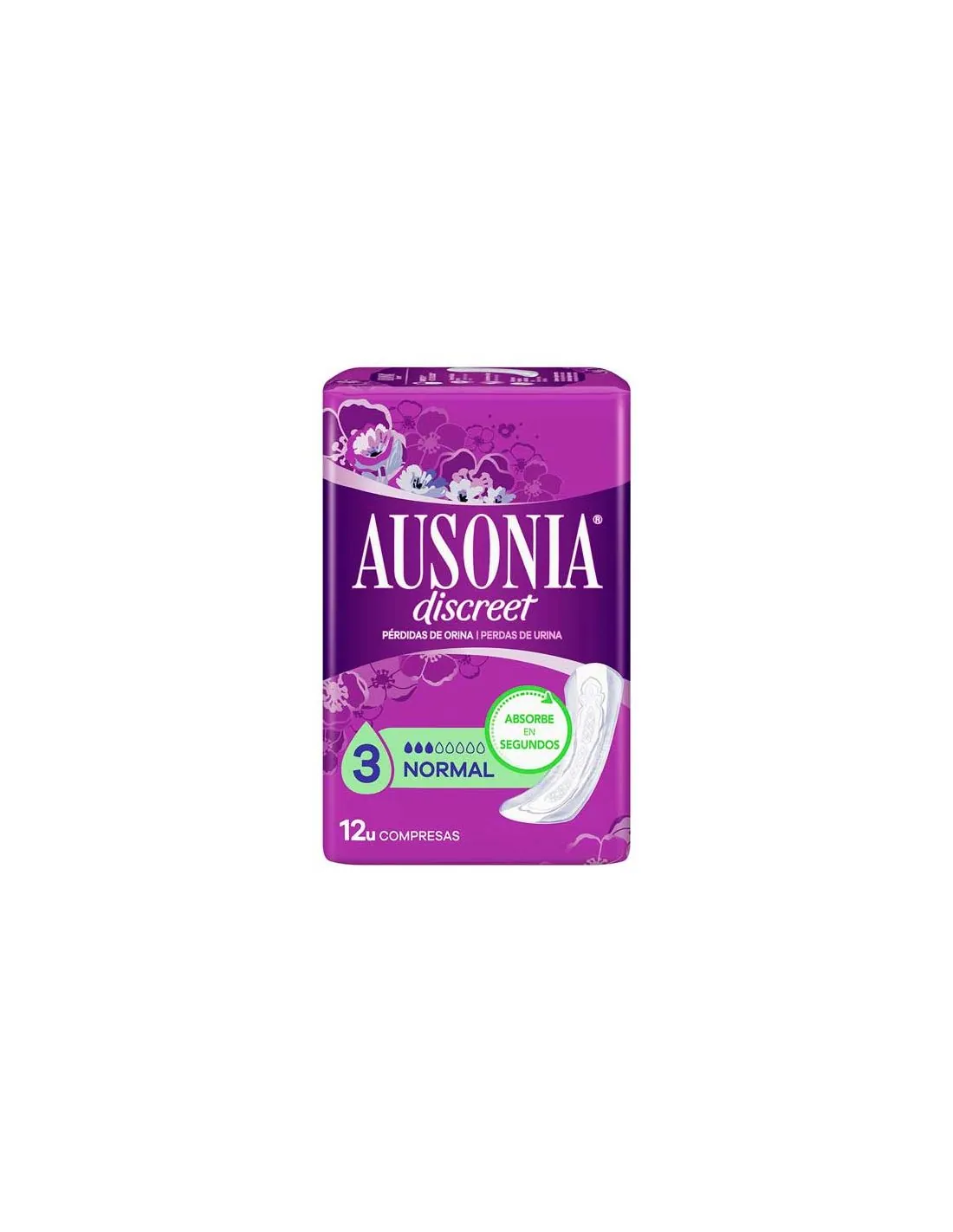 Ausonia Discreet Normal Compresas 12 uds